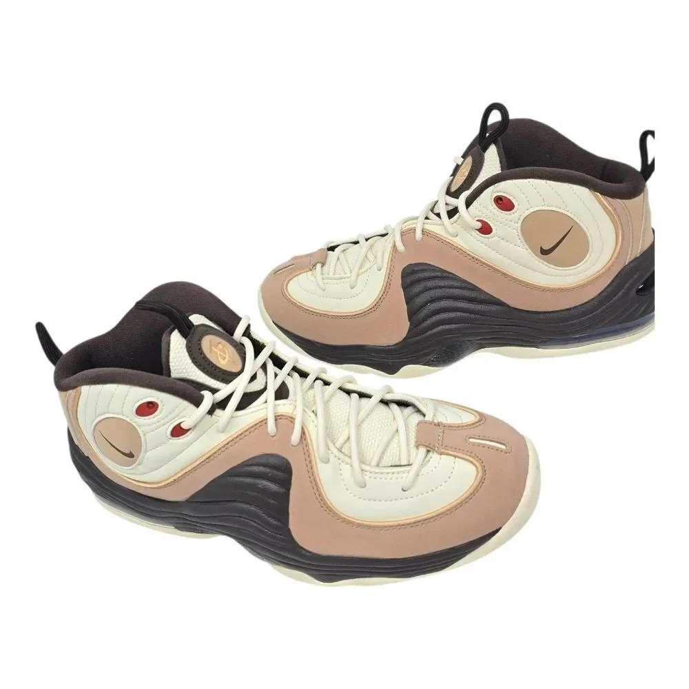 Nike Air Penny 2 Coconut Milk Baroque Brown Shoes FB8885-100 NEW Men’s Size's